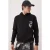TRENDYOL MAN Heren Zwart Effen Lang Regular fit Sweatshirts