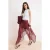 TRENDYOLMİLLA Dames Bordeaux Geruit Midi Asymmetrisch Rokken