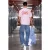 T-shirt met ronde hals en print