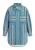 IZIA Overhemd jasje Dames Veelkleurig blauw
