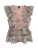 VERO MODA Blouse ‘VMSabrina’  blauw / bruin / bourgogne / watermeloen rood