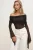 Madonna Kraag Langsleeve Top