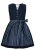 STOCKERPOINT Jurk ‘Leni’  donkerblauw / wit