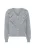 caspio Gebreid vest  lichtgrijs