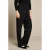 LOLALIZA straight leg broek – zwart