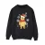Disney Dames/Dames Winnie The Pooh Winter Wishes Sweatshirt (Zwart)