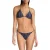 FILA Smila Striped Triangle Bikini Black Iris/bright White Stripe