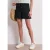 Korte broek met structuur in Loose Fit