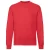Fruit of the Loom Heren Klassiek 80/20 Ingezet Sweatshirt (Rood)