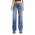 Taille Basse Straight Jeans Dames It’s Basic
