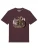 Watapparel Shirt  geel / wijnrood / zwart / wit