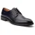 Base London Mouw Leren Heren Marineblauwe Veterschoenen