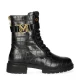 Mexx Kimberly veterboots met crocoprint zwart
