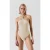 Karl Lagerfeld Karl Pearl Cheeky Swimsuit Champagne Lurex