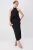 TRENDYOLMİLLA Dames Zwart Effen Maxi Mouwloos Bodycon Jurken