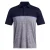 Under Armour Heren Playoff 3.0 gestreept poloshirt (Nachtblauw/Royaalblauw/Nachtblauw)
