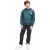 Retour Jeans hoodie met backprint – donkergroen