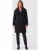 Karl Lagerfeld Long Faux Shearling Black