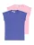 Urban Classics Shirt  donkerlila / lichtroze