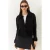 Fleurige Striksluiting Sjaalkraag Cardigan