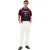 Tommy Hilfiger T-shirt voor heren met geborduurde vlag (Woestijnlucht)