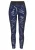 LASCANA ACTIVE Sportbroek  navy / zwart / zilver