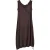 Mouwloze midi-jurk met ruches