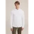 WE Fundamentals slim fit overhemd met stretch wit