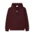 Lacoste Unisex Hoodie met rugprint voor volwassenen (Kastanjebruin Rood)
