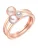 Lulu & Jane Ring  rose-goud