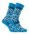 Farah – 2 Paar Heren Funky Vintage Patroon Kleurrijke Dikke Katoenen Crew Sokken – FVS008COB