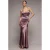 Satin Halterjurk Dames Goddiva