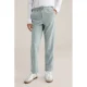 WE Fashion tapered casual broek lichtgroen