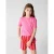 Shoeby T-shirt met backprint roze