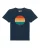 watabout.kids Shirt ‘Retro Sunset Ocean’  beige / navy / oranje / bloedrood