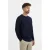 Merso Merino Crew Neck 100% Merino Navy Blue