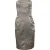 Just Cavalli, strapless korsett satijnen jurk