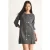 Gebreide Mini-jurk met Knoopjes