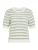 VILA Trui ‘VIElinja’  sand / mintgroen / wit