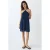 MANGO TEEN halterjurk – donkerblauw