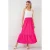 Gestructureerde Maxi Tricot Rok met Elastische Taille