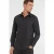 Anytime regular fit poplin overhemd zwart