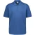 No Excess Polo Zip Melange Cobalt