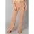 Yest denim wide leg regular waist broek camel