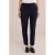 WE Fashion slim fit pantalon donkerblauw