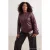Trendyol Curve Dames Bordeaux Effen Lang Getailleerd Grote maten Jassen