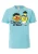 LOGOSHIRT Shirt ‘Sesamstrasse – Ernie & Bert | Havin’ Fun’  lichtblauw