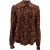 Victoria Beckham bloemenblouse van veelkleurige zijde