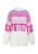 IZIA Jumper Dames gebroken wit roze