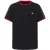 Pretty Green Heren Paisley Logo T-Shirt (Zwart, Rood)